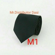 Men's Long Striped Tie 3 Inches (7 cm) Premium