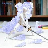 [Shamjina] Smoke Effect Model Accessories Funny Decoration Creative Action Figure Part for