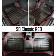 DR.MATS Diamond 5D PU Leather Floor Car Perodua Axia Aruz Alza Ativa Bezza Myvi Viva Kancil Karpet k