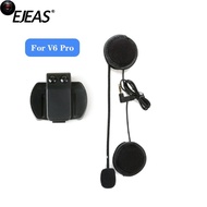 PTS EJEAS V6 Pro Helmet Intercom Clip 3.5mm Microphone Speaker Headset for Vnetphone V6 Motorcycle B