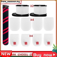 Roller Brush HEPA Filter Foam & Felt Filter for  IZ400EU IZ420EU IZ420EUT Cordless Stick Vacuum Acce