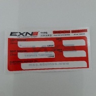 ⭐🎁✅EXN NEW 2023 Original Limited Edition Reminder Next Service Mileage Sticker X 1PC