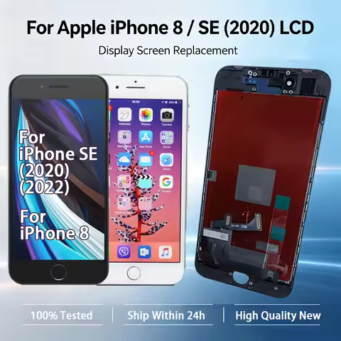 SE2 SE3 For Apple iPhone 8 4.7" Touch Screen Digitizer Assembly For iPhone SE 2020 2022 LCD Display 