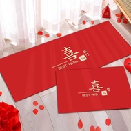 Wedding Carpet Best Wishes Carpet Weeding Decoration Bride Room Deco Red Carpet Happy Wedding