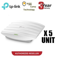 TP-LINK EAP245 AC1750 5 PACK/UNIT WIRELESS DUAL BAND GIGABIT CEILING MOUNT ACCESS POINT