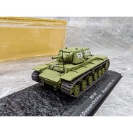 [Ready Stock 1] TANK 1/72 Finished TANK Model KV-1 Russian TANK Vollo Herov World War II Military