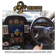 [2+64] ✅QLED✅ screen 🦂 VESCUS 🦂Android player Nissan X-Trail T30 2001-2003