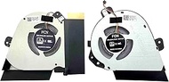 CPU+GPU Cooling Fan 5V 0.5A Replacement for Asus ROG Zephyrus GU502DU GA502IU GA502IV GA502D GA502DU
