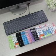 Dell戴爾一體機KB212-B KB4021 KB1421 SK-8120臺式鍵盤保護膜配件凹凸罩子防護墊游戲裝備防水防塵