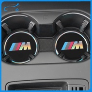 Ciscos For BMW M Car Cup Holder Mat Vehicle Coaster Cup Holder Non Slip Mat Auto Water Cup Coaster C