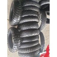 (old tire) Tires 100/90-19, 110/80-19, 120/70-19, genuine, disassembled. Thick, beautiful and delici