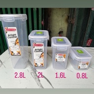 Sunnyware Transparent Airtight Container 0.8L/1.6L/2L/2.8L