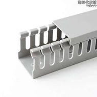 武漢PVC行線槽灰色明裝塑料工業阻燃線槽8035/40/45/50/60/80/100