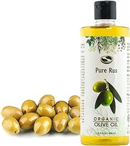 Pure Rus Cold Pressed Organic Olive Oil for Hair and Skin, 500ml