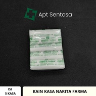 Narita farma hydrophilic gauze, contents 5 gauze dressing gauze swab