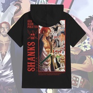 Red Force Shanks Anime Manga One Piece OP Hoodies