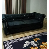 Chesterfield Sofa 3seater Sofa Diamond Berlian (Size 7kaki)