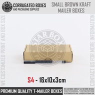 Starbox S4 Small Brown Kraft Mailer Box T-Mailer Box Corrugated Box Shipping Box Packaging Box