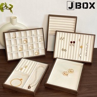 Walnut Woodgrain Jewellery Tray / Jewellery Storage (Jbox)