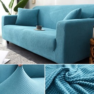 Cover for Living Room Thick Elastic Polar Fleece Cover for Sofa Couch Armchair 1/2/3/4 Seater L Shap