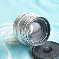 JUPITER-8 50mm F/2 鏡頭 M39 LTM Fed Leica Zorki Sonnar Micro 4/3 初期款！！！！