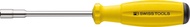 PB SWISS TOOLS 8451.10-100MESD 6.35 Plug Swiss Grip, ESD Compatible, Long Driver Handle for C6/E6 Bit Series, Total Length 8.1 inches (205 mm)