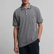 ARNOLD PALMER Polo Shirt Pria Abu-Abu 