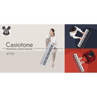 CASIO CT-S1 - Portable Keyboard - Minimalist Design - High Quality Sound - MIDI Recorder - 61 Keys *