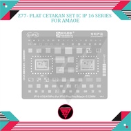 Z77 - Ic Mold Plate Set iphone 16 Series for Amaoe / Plate Set ic Ip0ne 16 for Amaoe