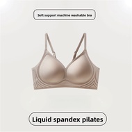 【 Ready Stock Order】Seamless Thin Style Soft Support Bra - No Steel Rings - Ideal for Small Chests s