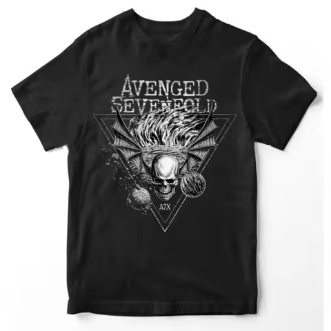 Avenged SEVENFOLD Estd 1999 Band T-Shirt A7X Metal Band T-Shirt Men's and Women's Casual Comfort Pri