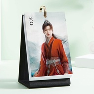 Creative Year-End Calendar 2025 2026 Unbound Photo Calendar Korean Style Simple Design Single-Sided