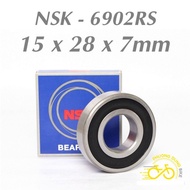 NSK 6902 RS Bicycle Bearing - 1 Ring