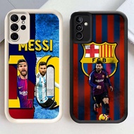 Casing hp For Samsung A55 A54 A05 M04 M15 M12 S25 S24 S21 FE Ultra DK-43 Barcelona Messi 10