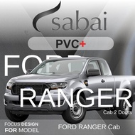 SABAI ผ้าคลุมรถยนต์ FORD Ranger Cab เนื้อผ้า PVC อย่างหนา คุ้มค่า เอนกประสงค์ #ผ้าคลุมสบาย ผ้าคลุมรถ sabai cover ผ้าคลุมรถกะบะ ผ้าคลุมรถยนต์