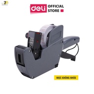 8-digit price shooting machine 7504, Gray recording - 1 piece - Deli E7504