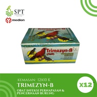 MEDION TRIMEZYN-B 12x10 K OBAT INFEKSI PERNAPASAN & PENCERNAAN BURUNG MEDION