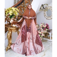 hk3 REALPICT GAMIS SULTAN SYARI BY AC GAMIS SET KHIMAR / HIJAB LD 110