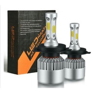 1 pari LED Car Headlight Bulb 72W 800OLM 6500K Auto Headlamp12V Fog Light Silver