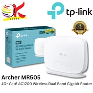 TP-LINK ARCHER MR500 / ARCHER MR505 AC1200 4G+ CAT6 WI-FI WIRELESS DUAL-BAND GIGABIT ROUTER WITH SIM