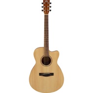 Yamaha FS400C Cutaway Acoustic Guitar - Smoky Black/Natural Satin ( FS-400C / FS 400C)