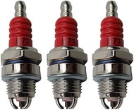 3pcs High Performance L7T 3-Electrode Spark Plugs For Husqvarna 33cc-49cc Replace L7RTC BM6A RCJ6Y R