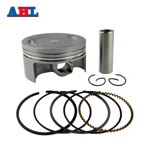 AHL Motorcycle Cylinder Bore Size 74~75mm Piston Rings Pin Kit For YAMAHA YBR250 YS250 XT250 XG250 Y