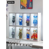 Goto Light Display Cabinet bearbrick 400% Building Block Bear Violent Bear Pop Mart Transparent Storage Box