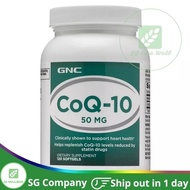 GNC CoQ-10 50mg 120 Softgels Exp Dec 2023