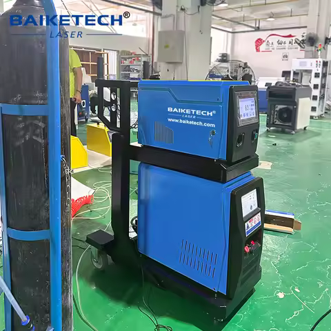 Metal Welding 4 in 1 Laser Welder Laser Welding Machine with Rlaser/RAYCUS/MAX/BWT Laser Source for