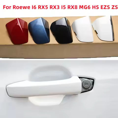 New Front Left Exterior Door Handle Lock Cover Key Hole Cap Trim For Roewe RX5 I6 RX3 I5 RX8 MG6 HS 