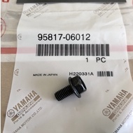ORIGINAL Y125ZR REAR BRAKE HOSE HOLDER BOLT SEAT LOCK ASSY SCREW SKRU BAWAH LAMPU DEPAN 100%ORIGINAL