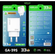 GERLAX - PD Adapter Charger GA-39S 33W Fast Charger Head Charger GERLAX 1USB 33W Fast Charger