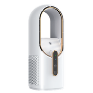 全城熱賣 - 空氣淨化無葉風扇 噴霧加濕冷氣風扇 家用戶外充電風扇 桌檯面風扇 便攜式usb家用充電小風扇
